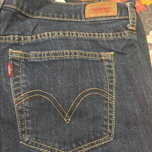 Levi's Women's Boot Cut Jeans - Dark Blue